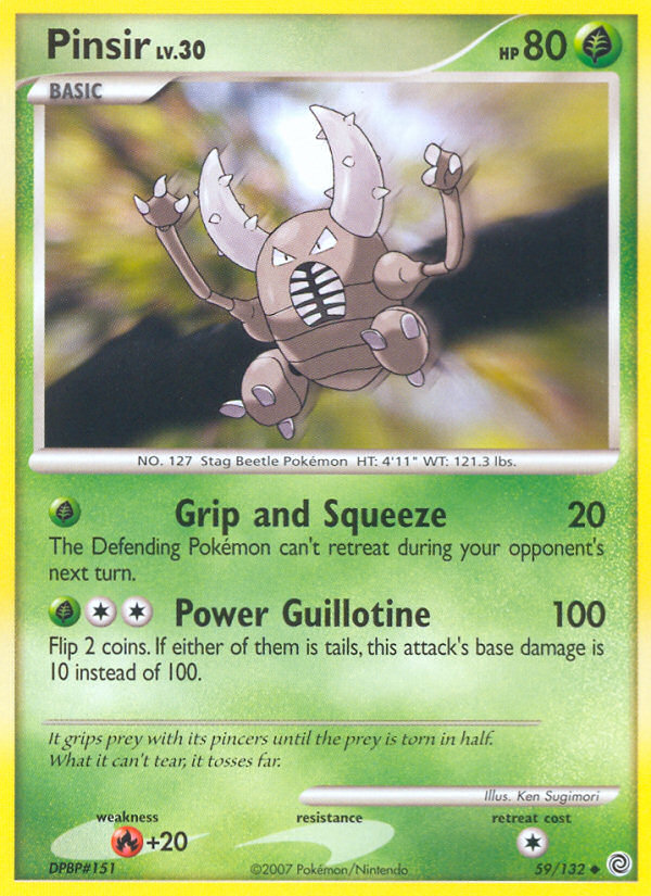 Secret Wonders Pinsir #59/132